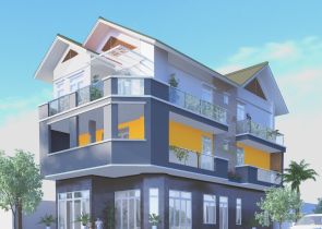 Nhà phố đẹp CTY Quang Minh