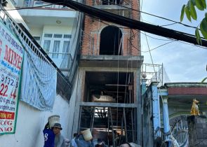 Công trình anh San xã Tân Xuân huyện Hóc Môn đỗ tấm 4 ngày 20-9-2023