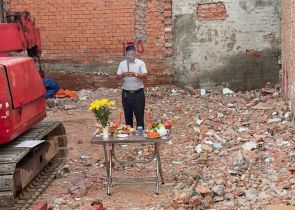 Công trình anh San phường Trung Mỹ Tây Q12 khởi công động thổ 15-2-2023