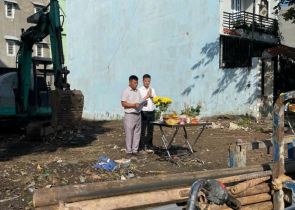 Công trình anh Việt Anh lô16 lô17 lô19 khu dự án An Sương phường Tân Hưng Thuận Q12
