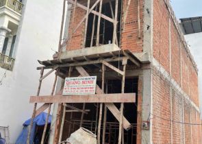 Công trình em Kha phường Trung Mỹ Tây Quận 12 đỗ tấm 2 ngày 8-4-2022