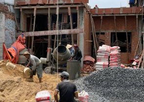 Công trình anh Thịnh xã Trung Chánh huyện Hóc Môn động thổ ngày 11-2-2022