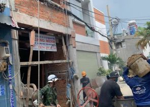 Công trình anh Nhân phường Trung Mỹ Tây Quận 12 đỗ tấm 3 ngày 15-09-2020 AL