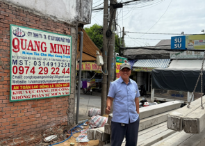 CẬP NHẬT HÌNH ẢNH THI CÔNG CÔNG TRÌNH EM BẰNG – PHƯỜNG HIỆP THÀNH, Q.12