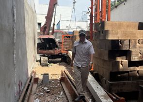 CẬP NHẬT HÌNH ẢNH CÔNG TÁC ÉP CỌC CÔNG TRÌNH ANH TOÀN – QUẬN GÒ VẤP, TP.HCM