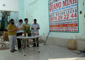 Lễ Khởi Công Động Thổ Công Trình LÊ THỤY HOÀNG LINH Phường Trung Mỹ Tây, Quận 12