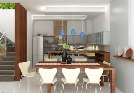 Tư vấn thiết kế phòng bếp trong nhà ống