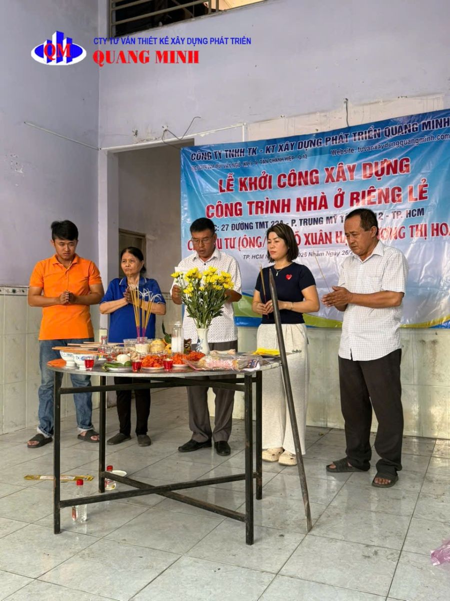 Lễ động thổ là dấu mốc quan trọng, đánh dấu bước khởi đầu cho một công trình mới với mong muốn thuận buồm xuôi gió – thi công suôn sẻ – hoàn thiện bền vững.