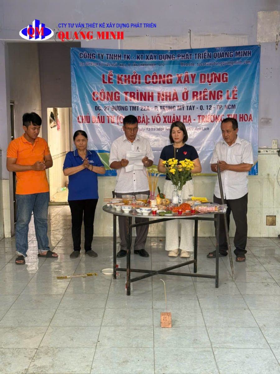 Lễ động thổ là dấu mốc quan trọng, đánh dấu bước khởi đầu cho một công trình mới với mong muốn thuận buồm xuôi gió – thi công suôn sẻ – hoàn thiện bền vững.