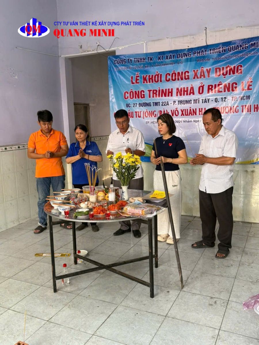 Lễ động thổ là dấu mốc quan trọng, đánh dấu bước khởi đầu cho một công trình mới với mong muốn thuận buồm xuôi gió – thi công suôn sẻ – hoàn thiện bền vững.