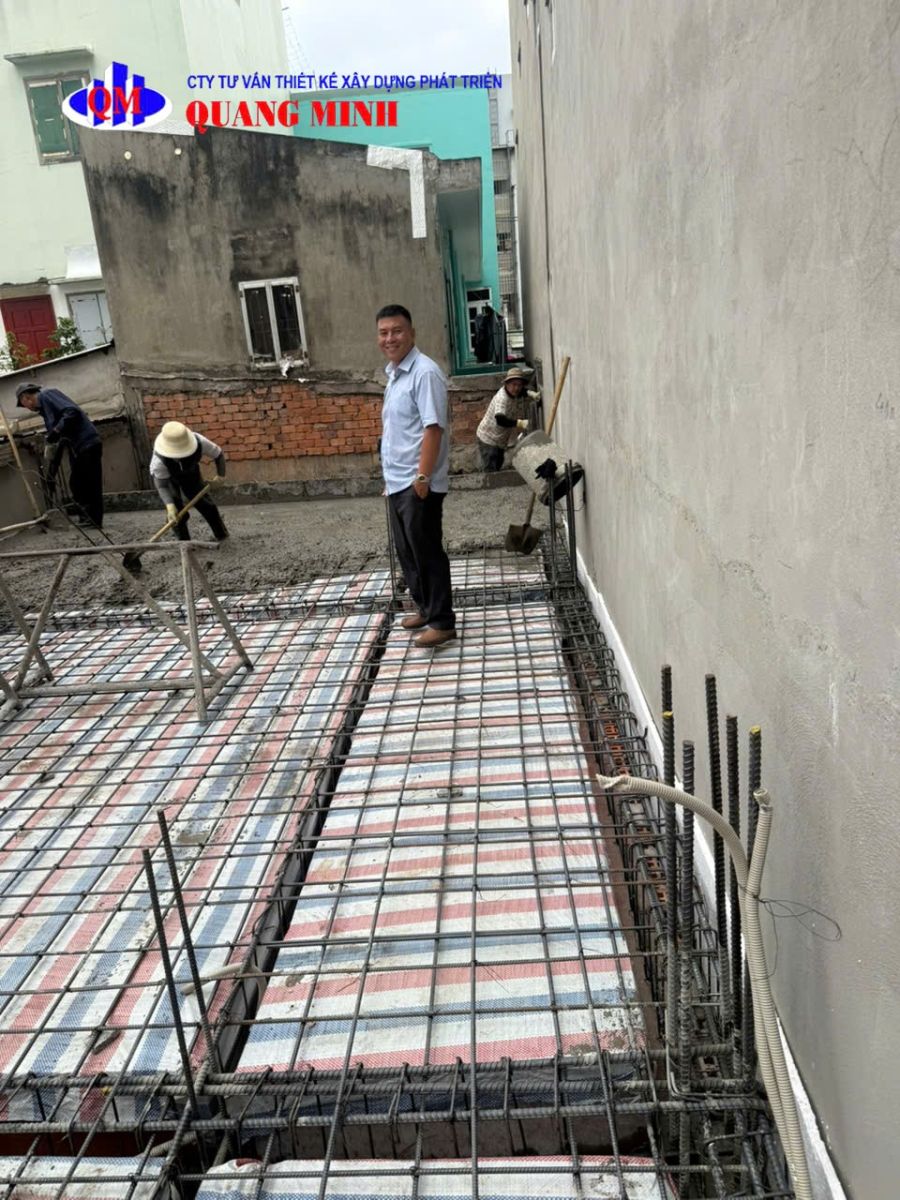 CẬP NHẬT TIẾN ĐỘ ĐỔ MÁI LẦU 1 - CÔNG TRÌNH EM HẢI YẾN | Q.12, TP.HCM