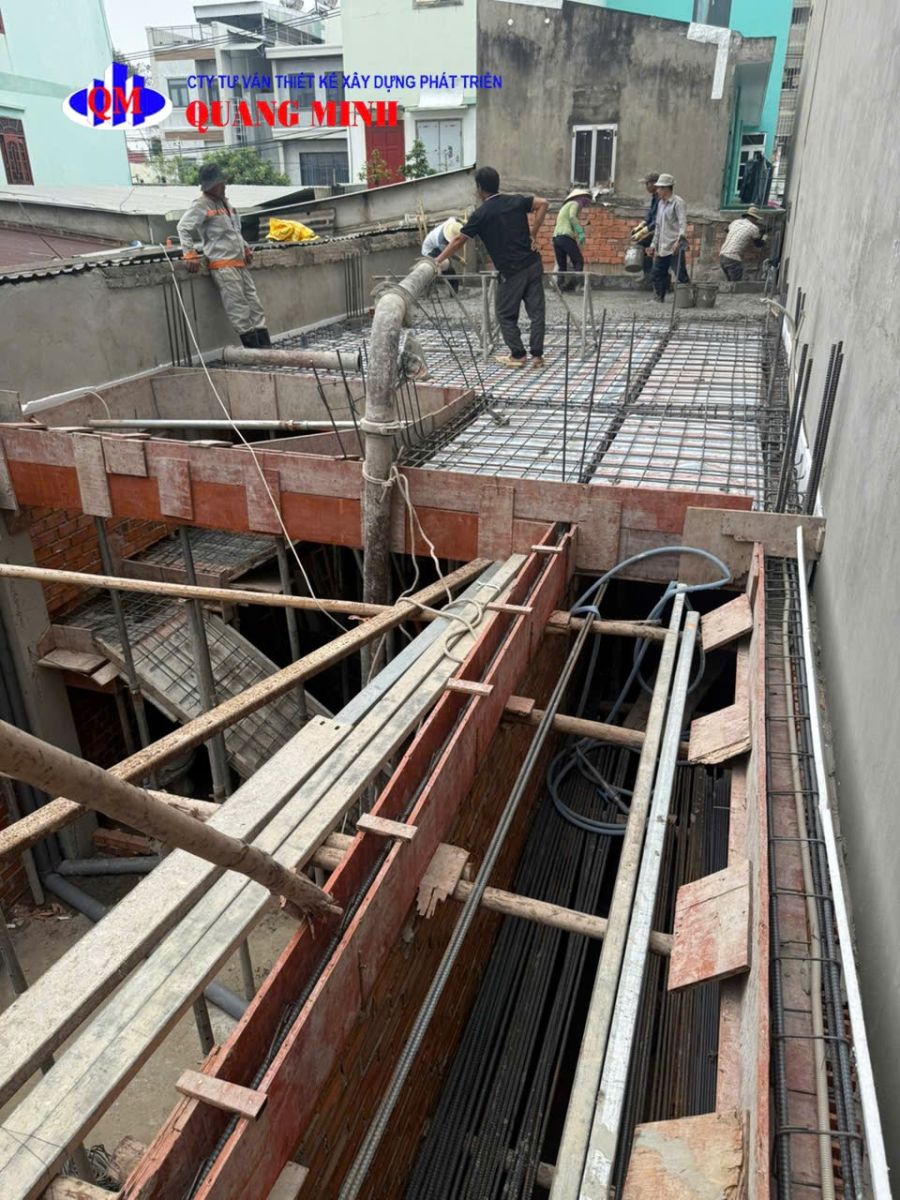 CẬP NHẬT TIẾN ĐỘ ĐỔ MÁI LẦU 1 - CÔNG TRÌNH EM HẢI YẾN | Q.12, TP.HCM