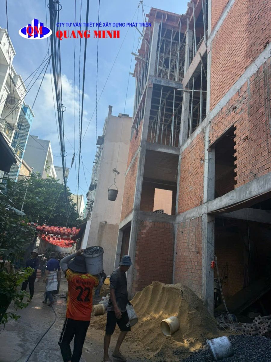 CẬP NHẬT TIẾN ĐỘ THI CÔNG – ĐỔ BÊ TÔNG SÀN LẦU 4 | CÔNG TRÌNH EM THƠ - P. TRUNG MỸ TÂY, Q.12, TP.HCM