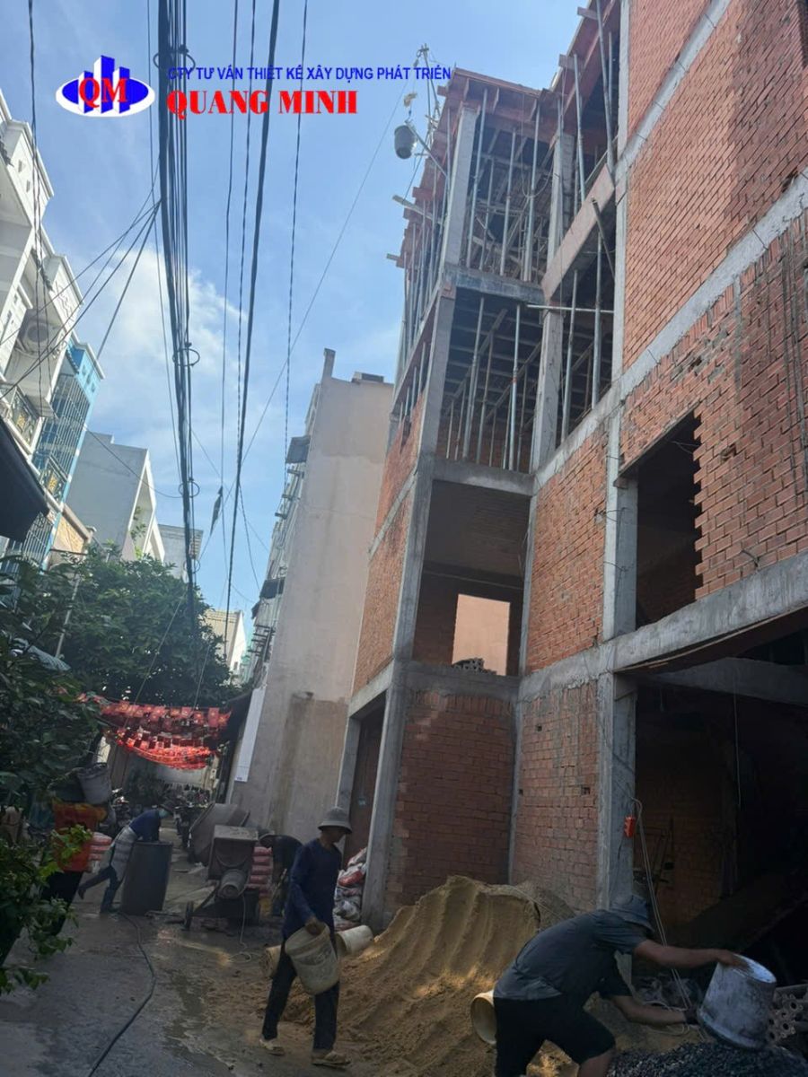 CẬP NHẬT TIẾN ĐỘ THI CÔNG – ĐỔ BÊ TÔNG SÀN LẦU 4 | CÔNG TRÌNH EM THƠ - P. TRUNG MỸ TÂY, Q.12, TP.HCM