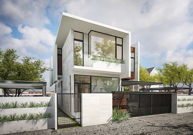 Thiết kế thi công nhà phố quận 12